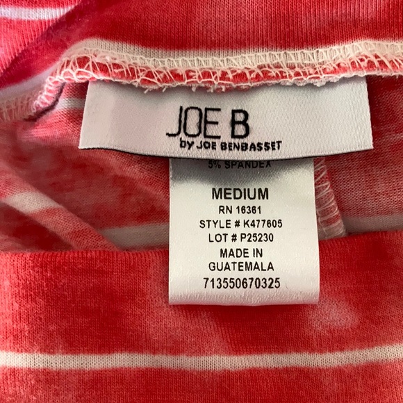 Joe B Women’s Skirt Size Medium Color - Coral and White - Picture 5 of 9
